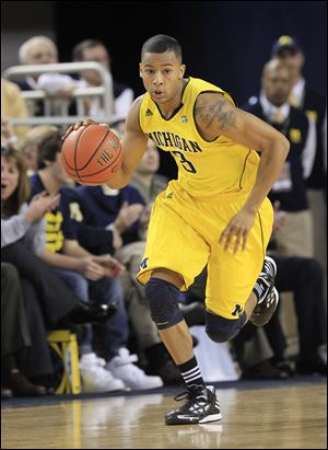 Trey Burke, a 5-foot-11 point guard, averaged a team-high 14.8 points per game in his freshman season.