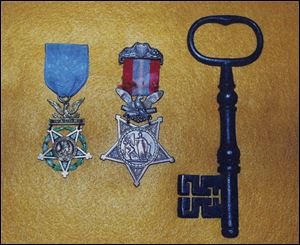 Two Congressional Medals of Honor and the key to a Confederate prison are among the items that have been at the center of a dispute among descendants of Sgt. Wilson W. Brown, who took part in Andrews’ Raid in the Civil War.