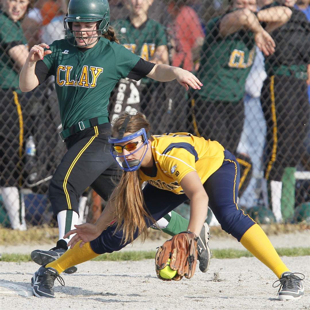 Notre-Dame-first-baseman-Nikki-Wilkins