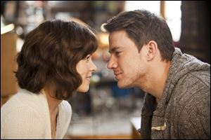 Rachel McAdams and Channing Tatum in a scene from ‘The Vow.’