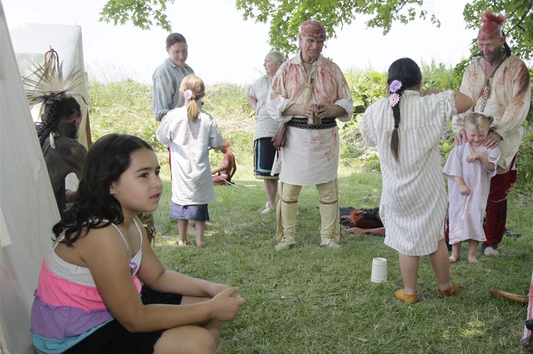 Sofia-Morena-Bowling-Green-in-native-american-camp