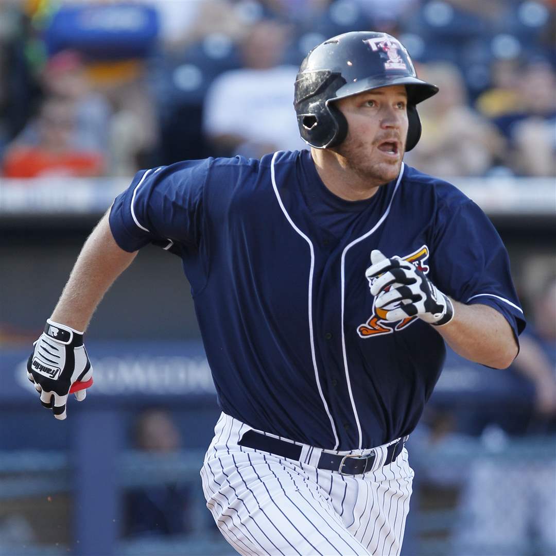 Mud-Hens-third-baseman-Jeff-Baisley