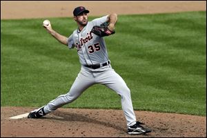 Justin Verlander was impressive after a tough All-Star outing, throwing eight shutout innings.