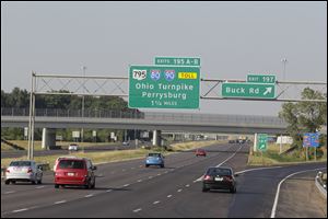 The Ohio Department of Transportation says hundreds of news signs being installed in Lucas, Wood, Henry, and Ottawa Counties use modern, reflective materials and do not require electric lighting.