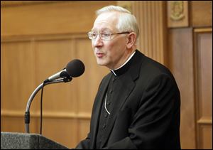 Bishop Leonard Blair of Toledo discussed the ideas behind the Vatican's assessment of the Leadership Conference of Women Religious on the National Public Radio show Fresh Air on Wednesday. Bishop Blair assisted in conducting the assessment, and says he is helping promote discussions to bring the group back in communion with the Church's teachings.