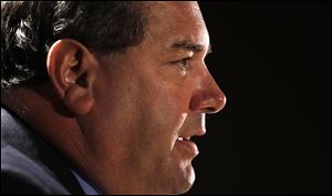 Thursday at the Big Ten media days, Michigan football coach Brady Hoke and three of Michigan's players discussed their approach to the first game of the season, as well as the expectations they have for 2012 -- including winning the Big Ten championship.