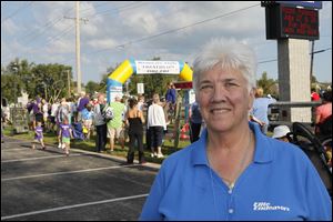 Joyce Donaldson is heading to the Olympics to officiate a triathlon.