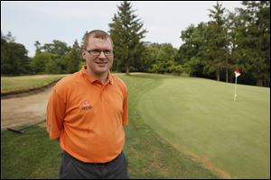 Steve Lick of Toledo is director of roving marshals at the
Farr Classic. It is his eighth year working as a volunteer.