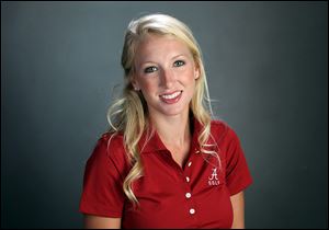 Brooke Pancake, a graduate of the Univ of Alabama,  will  play in the 2012 Jamie Farr Classic golf tournament at Highland Meadows.