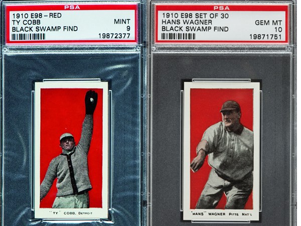 Sold at Auction: 2002 Ty Cobb/honus Wagner Game Used Jersey Card