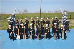 Musicians from the Navy Band will play in various configurations during Navy Week.