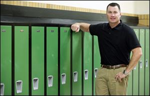 Kelly Croy, a seventh-grade teacher at Oak Harbor Middle School, is known at the school as a diehard fan of Apple technology. His trip to an Apple Distinguished Educator Institute was his second in two years.