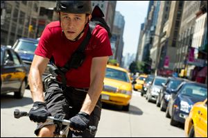 Joseph Gordon-Levitt in a scene from 'Premium Rush.'