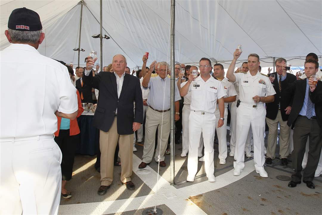 Navy-Week-De-Wert-Nosal-toast