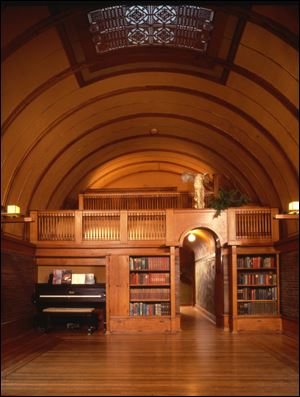 Frank Lloyd Preservation Trust shows the playroom at the famous architects home and studio in Oak Park, Ill., which draws some 80,000 visitors a year. Oak Park is home to 29 Wright-designed structures, the largest collection of Wright sites in any one place in the world. 