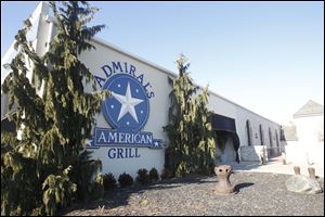 Admiral's American Grill at The Docks in East Toledo.