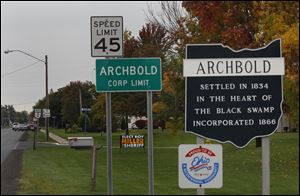 The village of Archbold has long been a GOP stronghold.