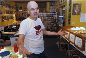 Amjad Doumani, owner of B-Bop Records/Third Space, says local businesses are key to a healthy community.