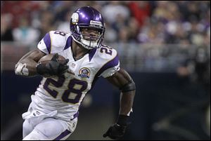 Minnesota Vikings running back Adrian Peterson has gone from uncertain after an ACL injury last year to unstoppable, running away with the rushing title with a career-high 1,898 yards and lifting the Vikings toward an NFC wild card.