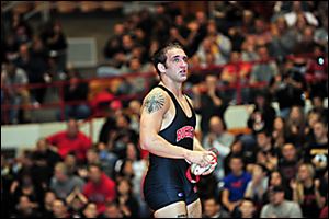 Former Oak Harbor wrestler C.J. Magrum will return today with Ohio State.