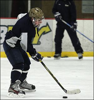 Austin Kelly, a senior forward, leads the Titans in goals (24) and assists (41). St. John’s (23-7-0) won the Northwest Hockey Conference Red Division title.