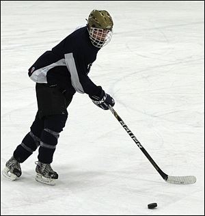 Colin Suter, a senior forward, has 21 goals and 29 assists for the Titans, who have been ranked No. 2 all season in Division I in the Ohio coaches poll.