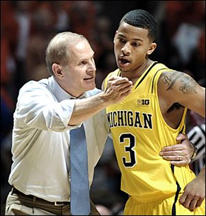 Michigan coach John Beilein and Trey Burke have the Wolverines ranked No. 4.