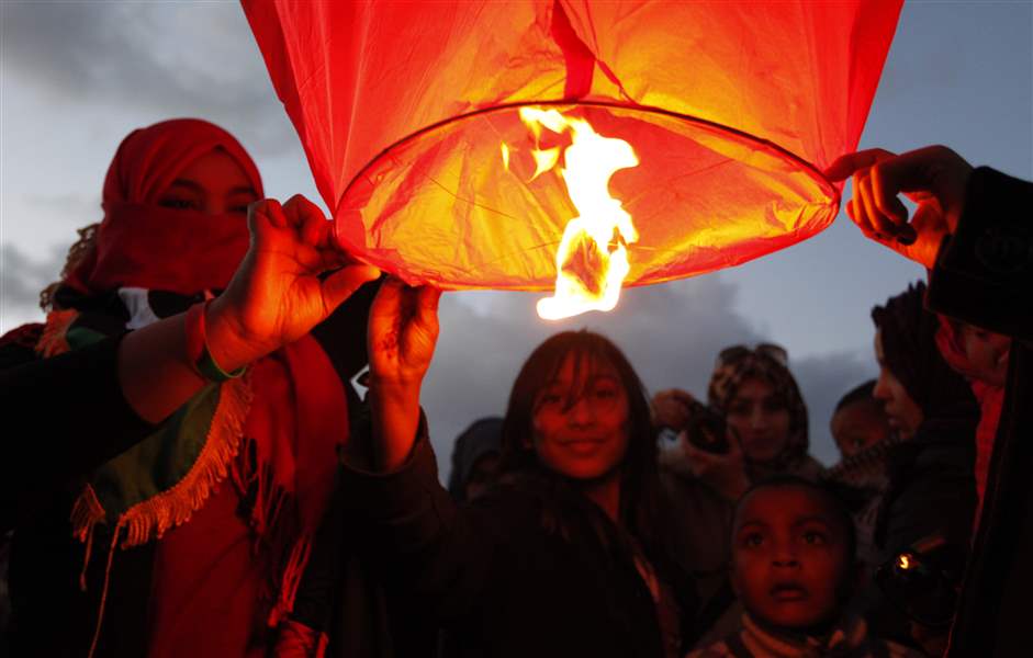 Mideast-Libya-lantern