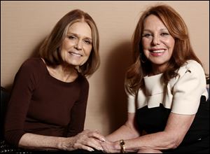 Gloria Steinem, left, and Marlo Thomas, are featured in the PBS program 'Makers: Women Who Make America.' 