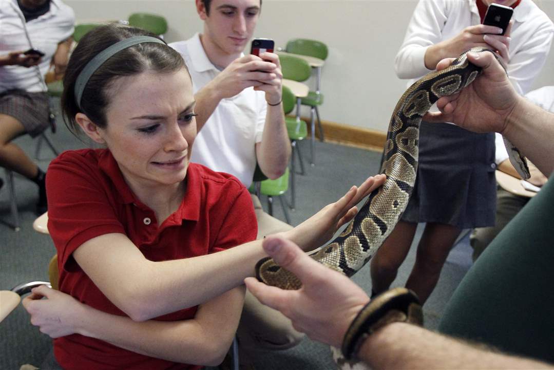 Snakes in Spanish class - The Blade