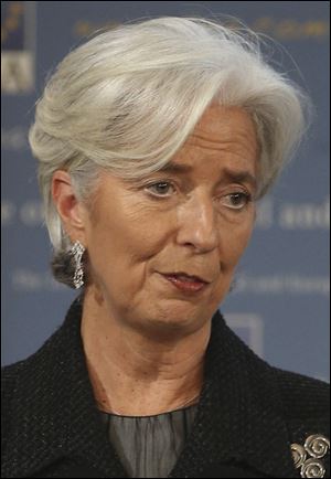 Managing Director of the IMF, Christine Lagarde