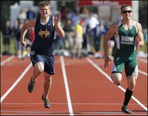 Woodmore’s Andrew Shrewsbury took fifth place in the 200 meters and sixth in the 100 at the Division III state meet last year.