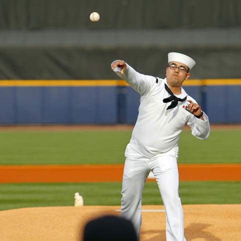 Hens-Knights-first-pitch