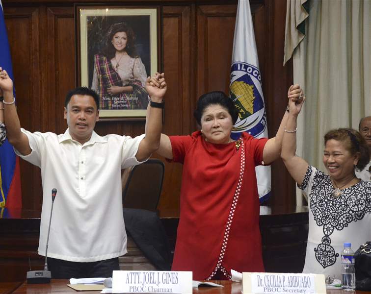 Ex-Philippine president elected mayor of Manila - The Blade