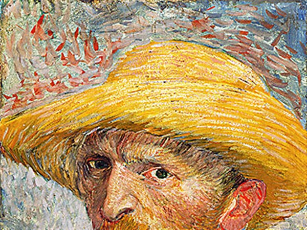 dia van gogh self portrait