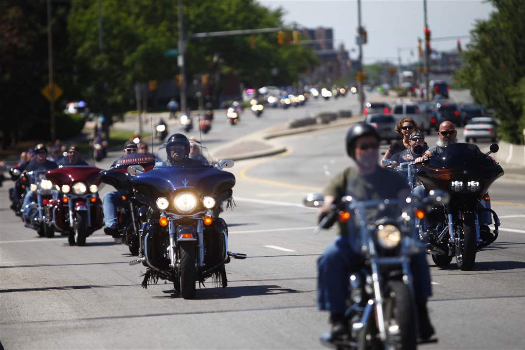 Motorcycle-escort-riders