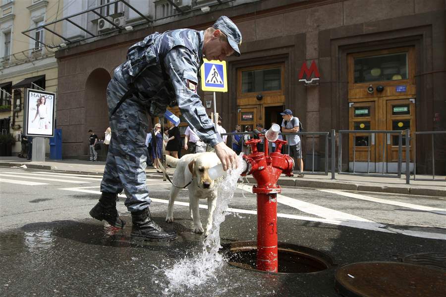 Russia-Metro-Fire