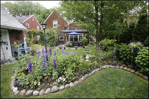 Tracy Tersigni's garden at 2425 Drummond is part of the Toledo Day Nursery garden tour.