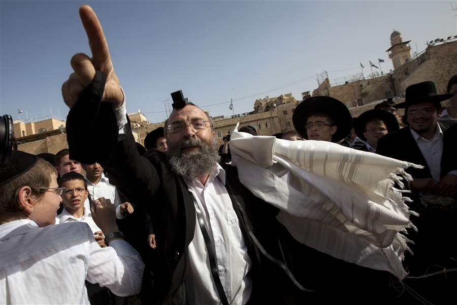 Mideast-Israel-Western-Wall-protest