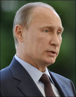 Russian President Vladimir Putin