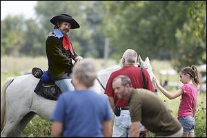 Historian and re-enactor Steve Alexander of Monroe will re-create George Armstrong Custer's battle against J.E.B. Stuart during the Battle of Gettysburg 150th anniversary commemoration.