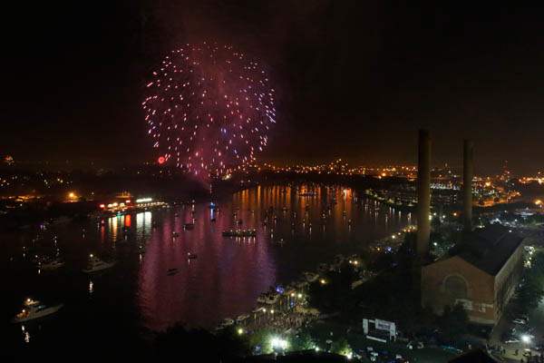 Downtown Toledo fireworks light up Independence Day - The Blade