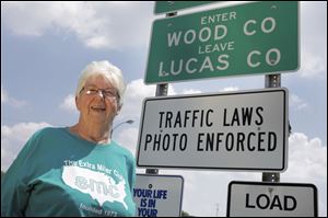 Oregon resident Marge Brown has traveled to every one of the United States' 3,143 counties. She is vice president of the Extra Miler Club, a national movement. 