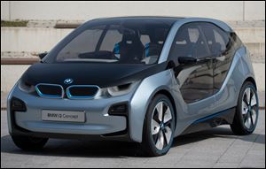 BMW i3 electric compact car