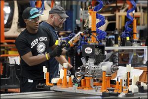 Sergio Marchionne spoke highly of the work force assembling the new Cherokee at the Toledo plant.