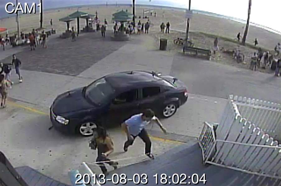 APTOPIX-Car-Into-Beachgoers-Venice-Beach