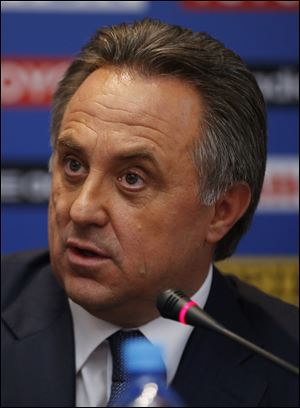 Russian sports minister Vitaly Mutko