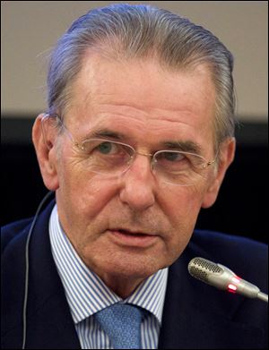 International Olympic Committee President Jacques Rogge