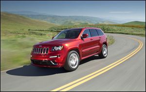 2012 Jeep Grand Cherokee SRT8.