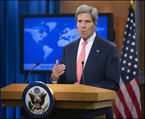 Secretary of State John Kerry said chemical weapons were used in Syria, and accused Assad of destroying evidence. 